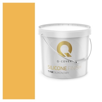 TYNK SILIKONOWY ŻÓŁTY INTENSYWNY ŻÓŁTA 25KG GRANULACJA 1.0mm