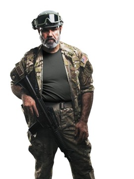 koszulka wojskowa pod mundur 4XL SZARA KHAKI cieńsza PREMIUM krótki rękaw