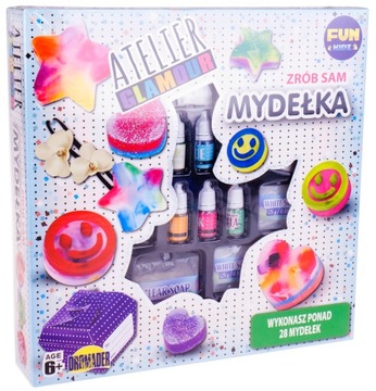 MYDEŁKA FABRYKA MYDLARNIA ATELIER GLAMOUR ZRÓB TO