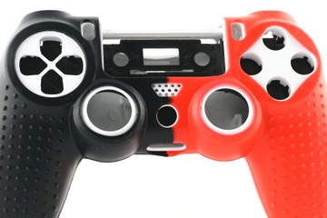 КРЫШКА-ЧЕХОЛ PANDAREN КИПЯЧКА PS4/PRO/SLIM Черный-Красный