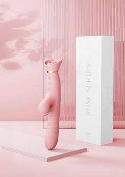 Zalo Rose Thruster Клубнично-розовый пульсатор