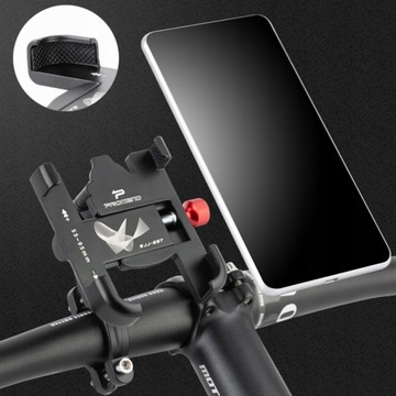 Алюминиевый велосипедный держатель на 360° для телефона, руля, велосипеда, мотороллера