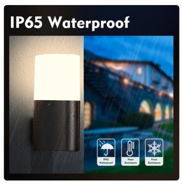 НАРУЖНАЯ ЛАМПА 9ВТ 3500К ЧЕРНАЯ CELAVY CE-MT