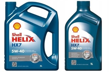 Shell Helix HX7 5W-40 5L 4+1