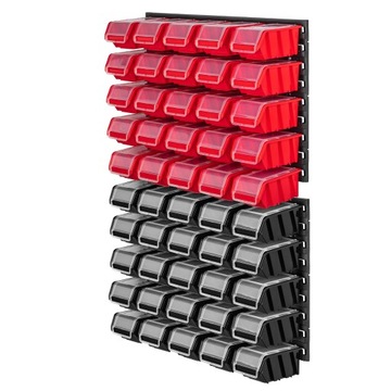 ДОСКА 58x78 НАСТЕННАЯ ПОЛКА 50 ЭЛЕМЕНТОВ