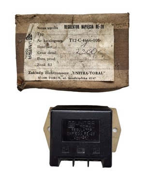 UNITRA-TORAL REGULATOR NAPIĘCIA JELCZ STAR BIZON RE-28 T12-C-4666-105 ORYGI