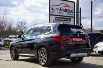 BMW X3 G01 SUV 2.0 20d 190KM 2017 BMW X3 2.0 Diesel 190 KM, 4x4, Navi, LED, Polskora, Hak, GWARANCJA 2.0, zdjęcie 6