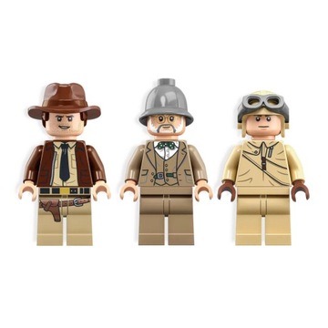 LEGO INDIANA JONES #77012 — Погоня на истребителе + подарочная сумка LEGO