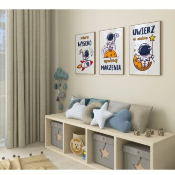КАРТИНЫ ДЛЯ КОМНАТЫ МАЛЬЧИКА ПРОСТРАНСТВО КОСМОНАВТ МОТИВАЦИОННЫЕ ПОСТЕРЫ ДЛЯ ДЕТЕЙ