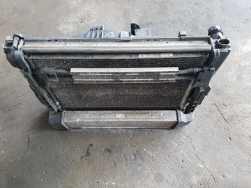 X3 E83 03-10 2.0D M47 KOMPLET CHŁODNIC CHŁODNICE