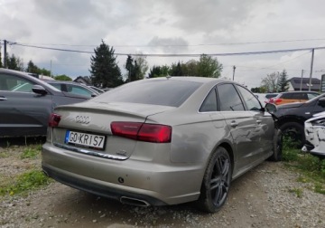 Audi A6 C7 Limousine Facelifting 3.0 TDI clean diesel 272KM 2015 Audi A6 Limousine 2015r, SALON POLSKA. 3.0 TDI. AUTOMAT. 4x4. Uszkodzony p, zdjęcie 4