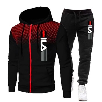 New Fashion Tracksuit For Men Hoodie Fitness Gym C