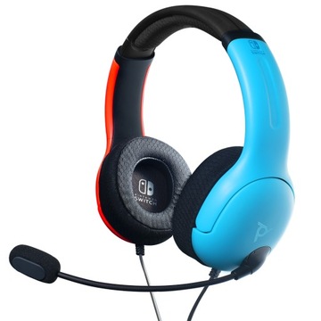 PDP Słuchawki do Nintendo SWITCH LVL40 RED/BLUE