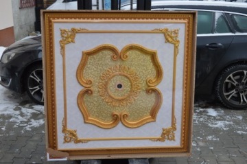 Потолочная розетка 120x120см украшение люстры