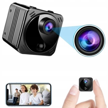 Monitorovací Kamera 4K Hd 3500MAH 160° Pohled S Upozorněními