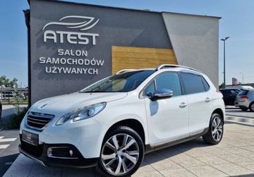 Peugeot 2008 I SUV 1.6 VTi 120KM 2014 Peugeot 2008 1.6Vti Allure Serwis Klimatronik ...