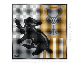 LEGO 31201 ART HARRY POTTER HOGWARTS CRESTS