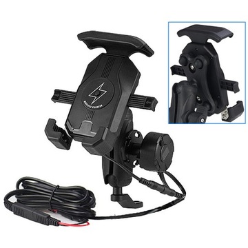 USB индукционное зарядное устройство мотоцикл держатель телефона Держатель Двигатель Двигатель вибрации