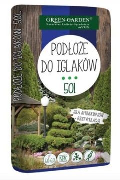 Ziemia podłoże do iglaków z BIOSTYMULACJĄ 50L