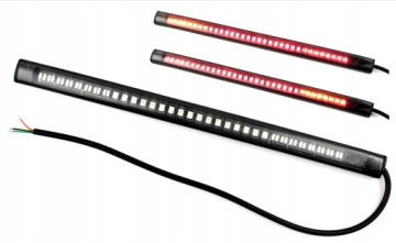 TAŚMA LISTWA PASEK LAMPA TYLNA LED 3W1 KIERUNKOWSKAZ STOP POZYCJA MOTOCYKL