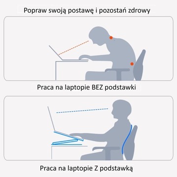 STOLIK POD LAPTOPA TABLET PODSTAWKA ALUMINIOWY REGULOWANY SKŁADANY STOJAK