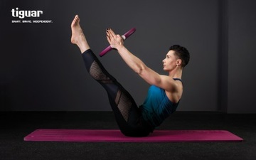 Коврик для йоги Tiguar Yoga Base - графит 183 x 60