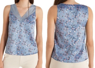 TEZENIS koszulka top satyna L/40