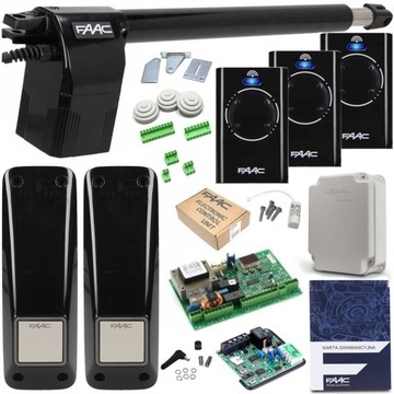 Napęd do bramy jednoskrzydłowej FAAC 414 LONG 4m