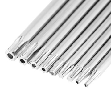 ШЕСТИГРАННЫЕ КЛЮЧИ TORX ТИПА L С ОТВЕРСТИЯМИ T15/20/25/27