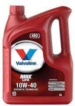 Valvoline MAXLIFE 5W40 op.4 l