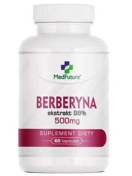 MEDFUTURE BERBERYNA EKSTRAKT 89% 500MG 60K HCL BERBERYS CHIŃSKI