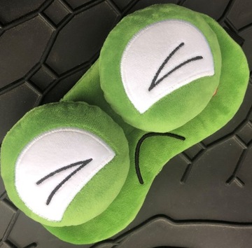 МАСКА ДЛЯ СПЯЩЕГО ПУЗЫРЯ РАССЛАБЛЯЮЩАЯ лягушка ОЛДМАН ЛЯГУШКА НА ПЛЮШЕ Резинка