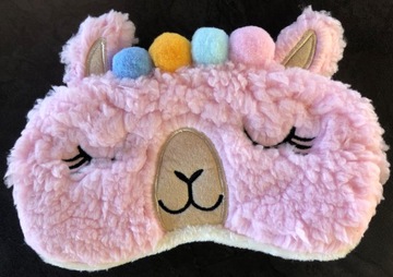 МАСКА ДЛЯ СНЯТИЯ ДЛЯ ГЛАЗ РАССЛАБЛЕНИЕ OLDMAN PLUSH LAMA НА Резинке