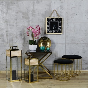 НАБОР ФОНАРЕЙ 2в1 ЗОЛОТОЙ ФОНАРЬ ФОНАРЬ ДЛЯ ДОМАШНЕГО САДА ГЛАМУР