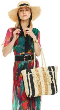 СУМКА СОЛОМЕННАЯ EKO ПЛЯЖНАЯ СУМКА SHOPER BASKET