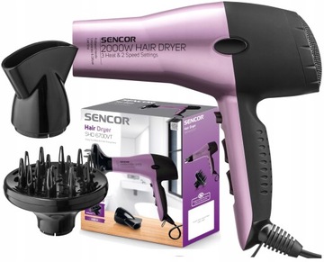 Suszarka do włosów Sencor 2000W fioletowa