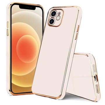ETUI do IPHONE 12 GLAMOUR CASE + SZKŁO 9H