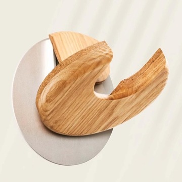 Складная вешалка для гитары. Подставка для гитары. Настенное крепление для гитары укулеле. Желтый цвет.