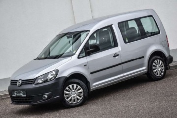 Volkswagen Caddy III Kombi Facelifting 1.6 TDI 75KM 2015 Volkswagen Caddy VW CADDY 1.6 TDI 5-MIEJSC Czujniki Parkowania HAK Gwaranc, zdjęcie 3