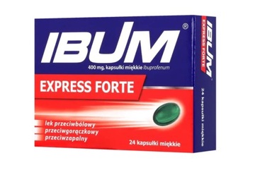 Ibum Express Forte, 400 mg, kapsułki 24 szt.