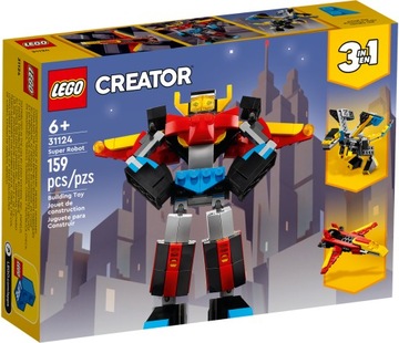 LEGO Creator 31124 Super Robot 3w1