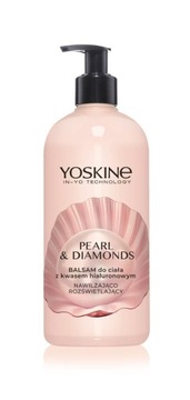 Yoskine Pearl&Diamonds balsam do ciała z kwasem hialuronowym 400ml