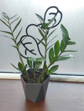 ПОДДЕРЖКА ДЛЯ РАСТЕНИЙ ДЛЯ ЦВЕТОВ ПЕРГОЛА СЕРДЦЕ ЛИСТ 37см