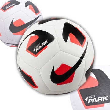 Piłka Nożna NIKE Park do Nogi Treningowa Biała Futbolówka r. 5