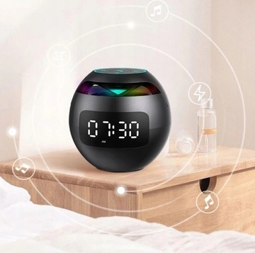 Будильник с ночником, прикроватная лампа с