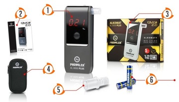 Алкотестер Promiler AL 8000 PLUS