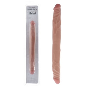 Realistyczne dildo dwustronne z wyraźnymi ToyJoy