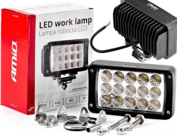 Lampă de lucru halogen LED proiector AWL22 15LED 12V 24V AMiO 02436