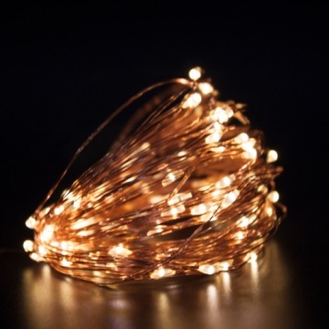 ГИРЛЯНДИЯ СОЛНЕЧНЫЕ ФОНАРИ ПРОВОД 100LED - 10м САД