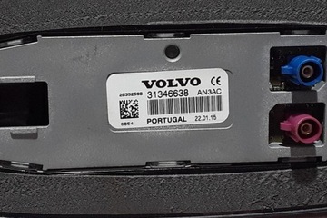 ANTÉNA VOLVO V70 III (BW) 31346638 2.0L GASOLINE 157KW 2015